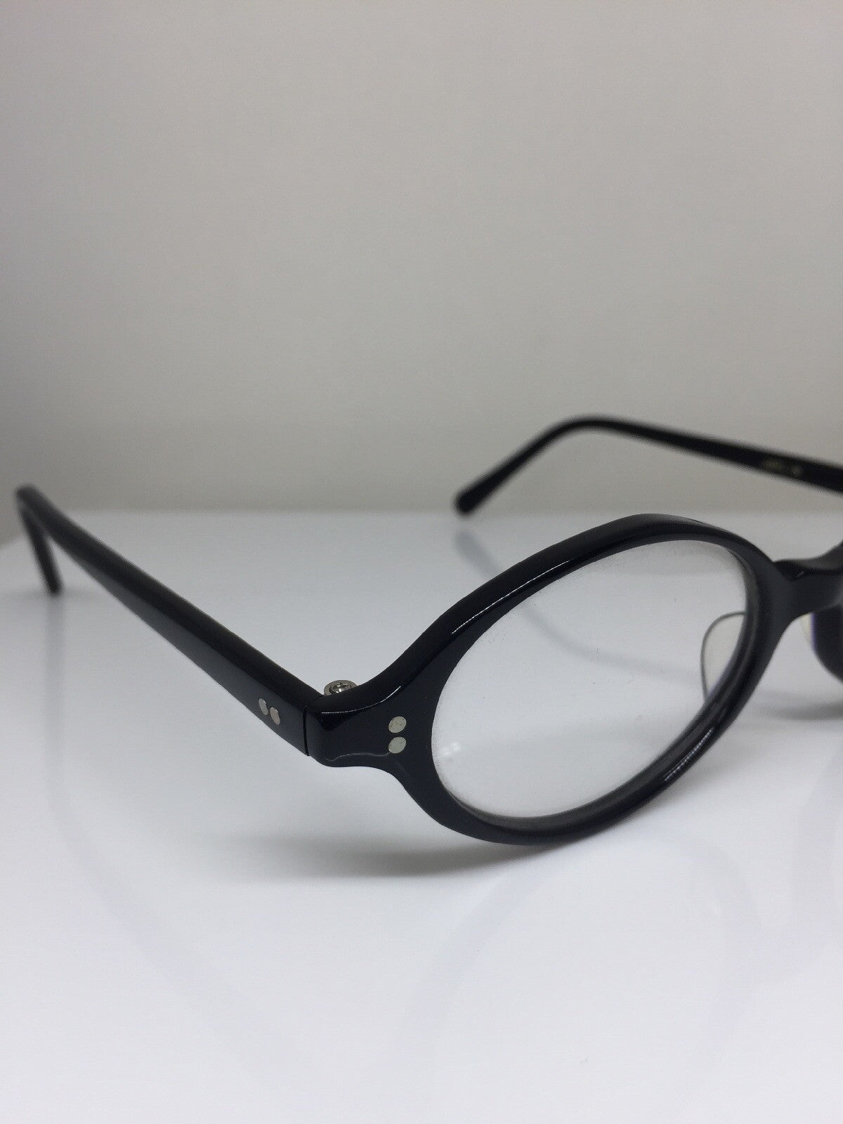 Vintage Oliver Peoples OP Joplin Black Eyeglasses - Super Vision Optical