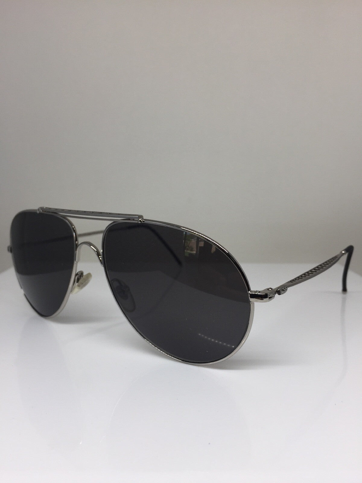 Vintage Hugo Boss 5198 Silver Sunglasses - Super Vision Optical