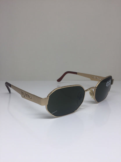Vintage Byblos B 611-S Gold Sunglasses - Super Vision Optical