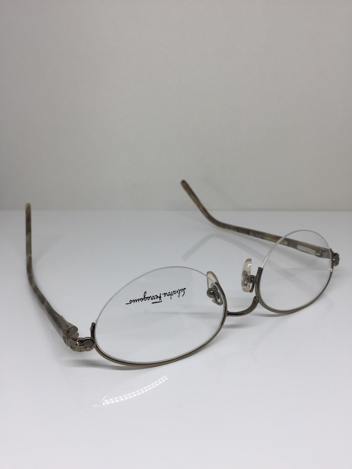 Vintage Salvatore Ferragamo SF 1539 Brown Eyeglasses - Super Vision Optical