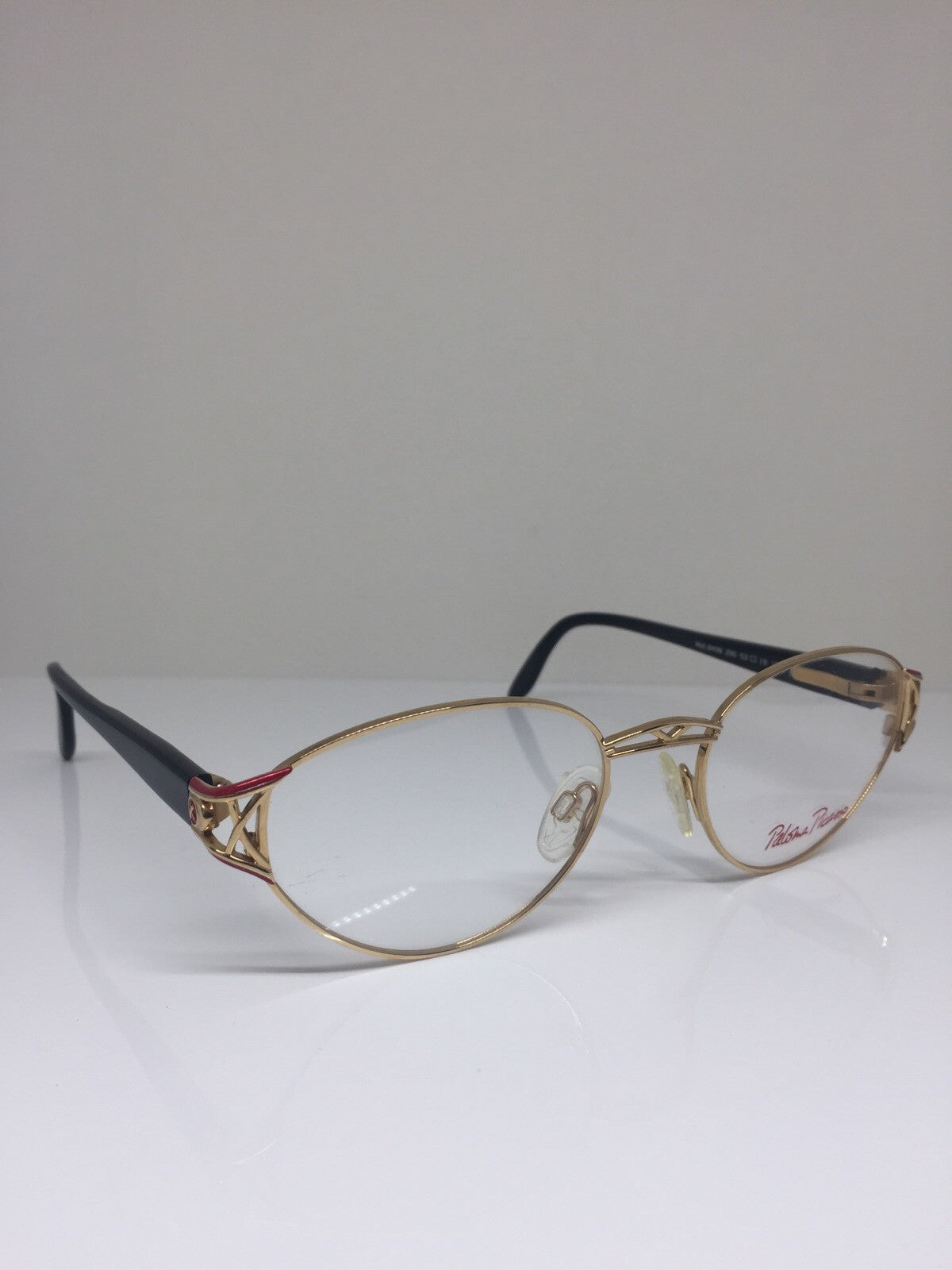 Vintage Paloma Picasso PALOMA PICASSO 8408 Gold Sunglasses - Super Vision Optical
