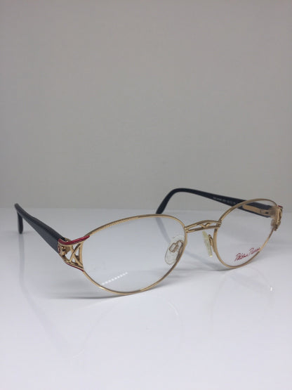 Vintage Paloma Picasso PALOMA PICASSO 8408 Gold Sunglasses - Super Vision Optical
