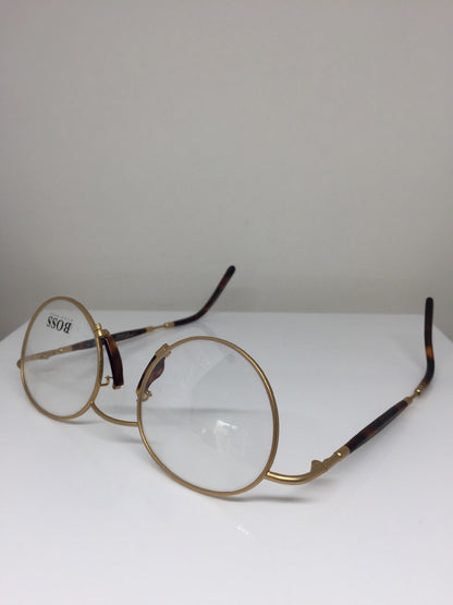 Vintage Hugo Boss HB 4707 Gold Sunglasses - Super Vision Optical