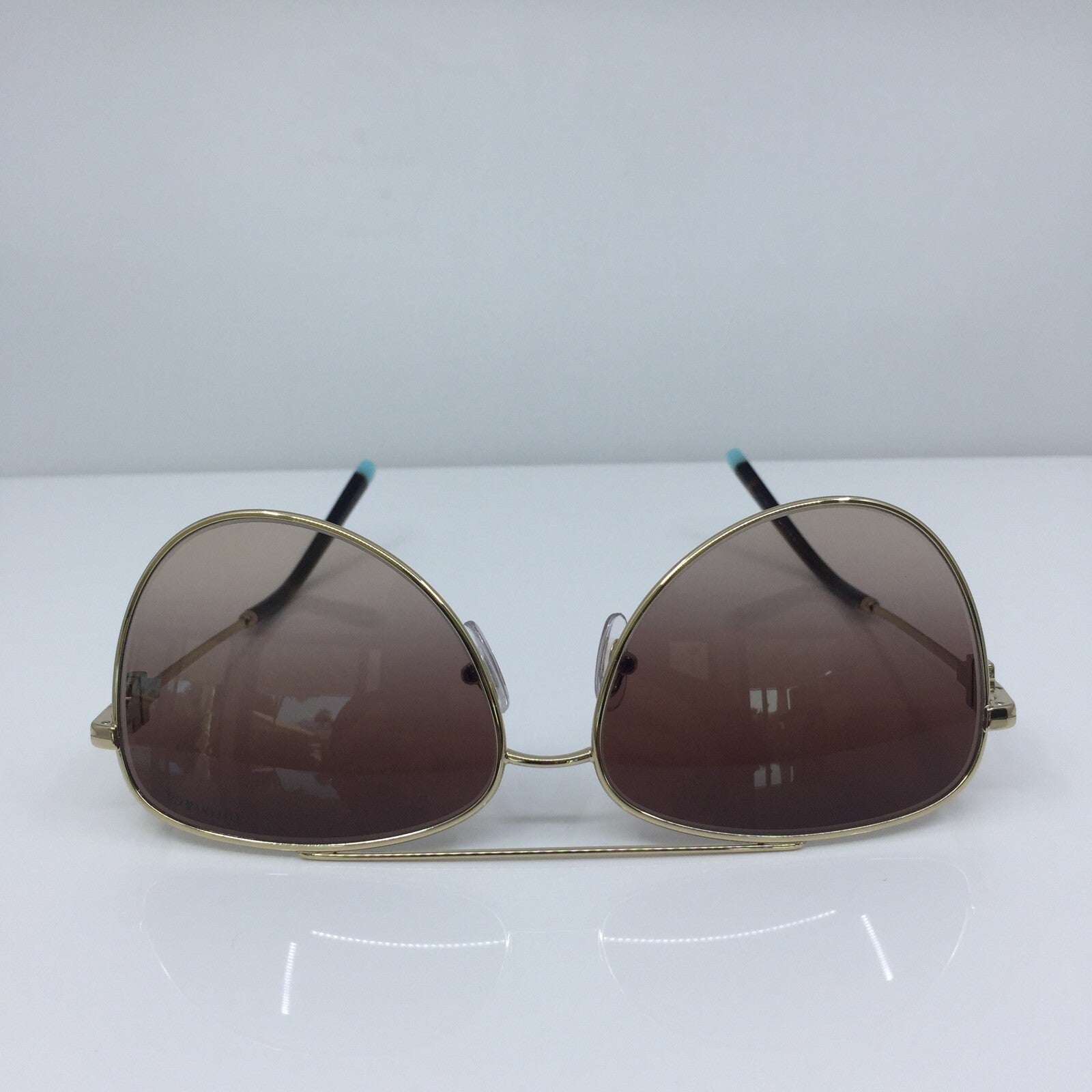 Vintage Tiffany & Co. TF 3080 Gold Sunglasses - Super Vision Optical