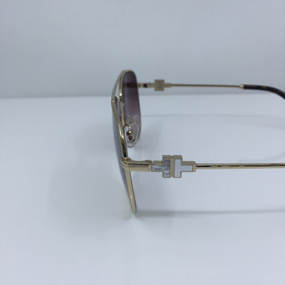 Vintage Tiffany & Co. TF 3080 Gold Sunglasses - Super Vision Optical