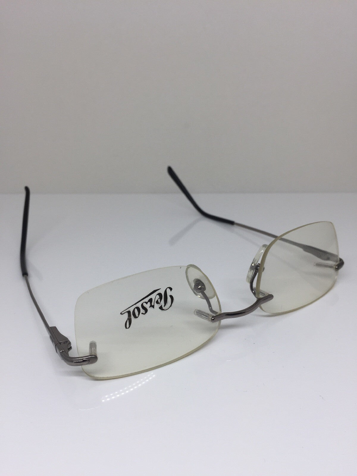 Vintage Persol 2107-V Gunmetal Eyeglasses - Super Vision Optical