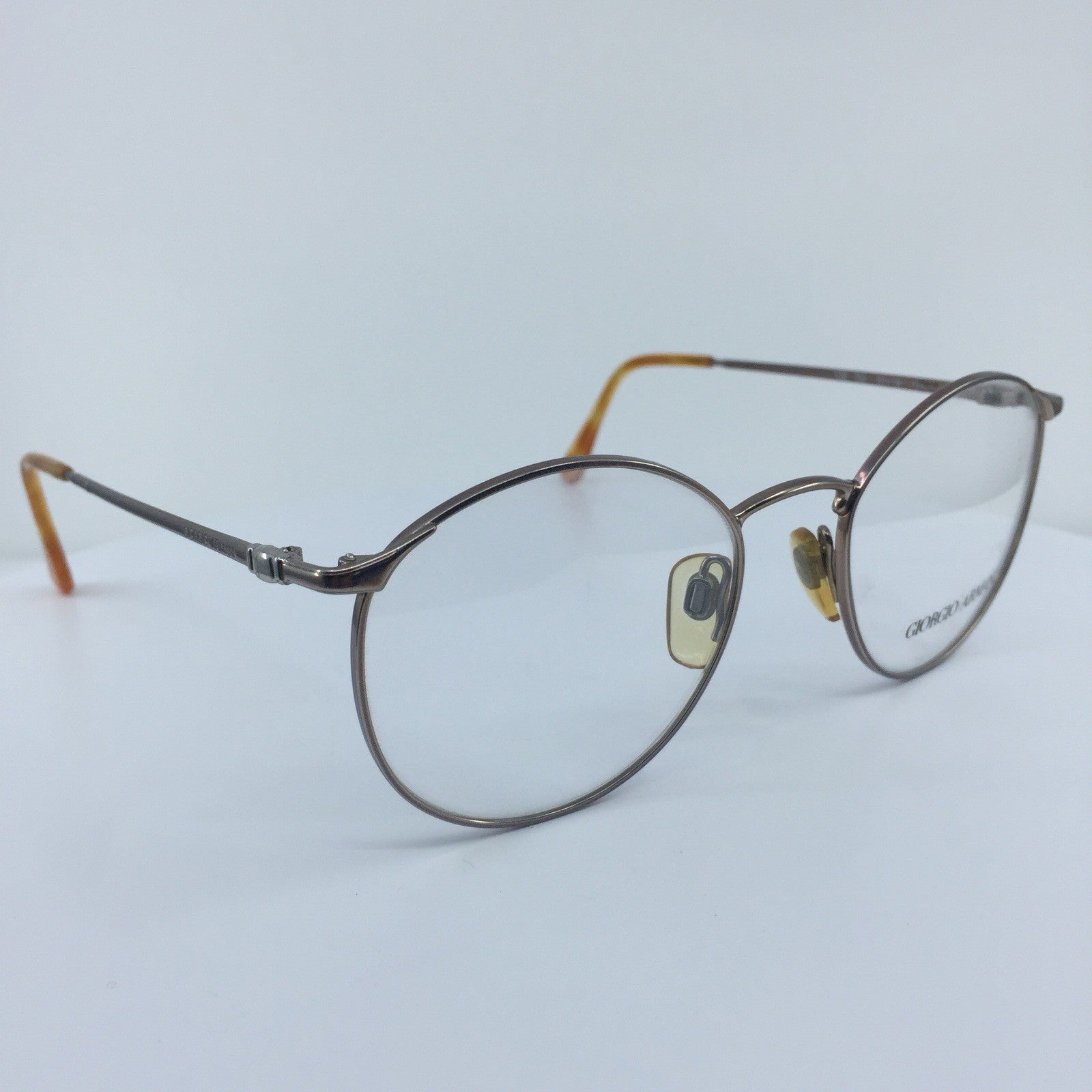 Vintage Giorgio Armani GA 132 Brown Sunglasses - Super Vision Optical