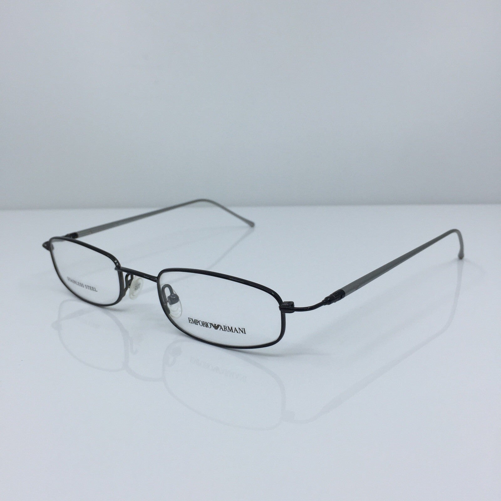Vintage Emporio Armani EA 9025/N Silver Eyeglasses - Super Vision Optical