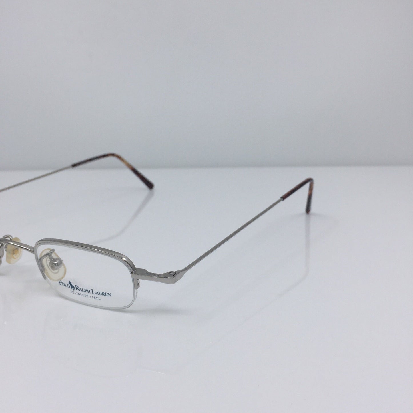 Vintage Polo Ralph Lauren POLO 388 Silver Eyeglasses - Super Vision Optical