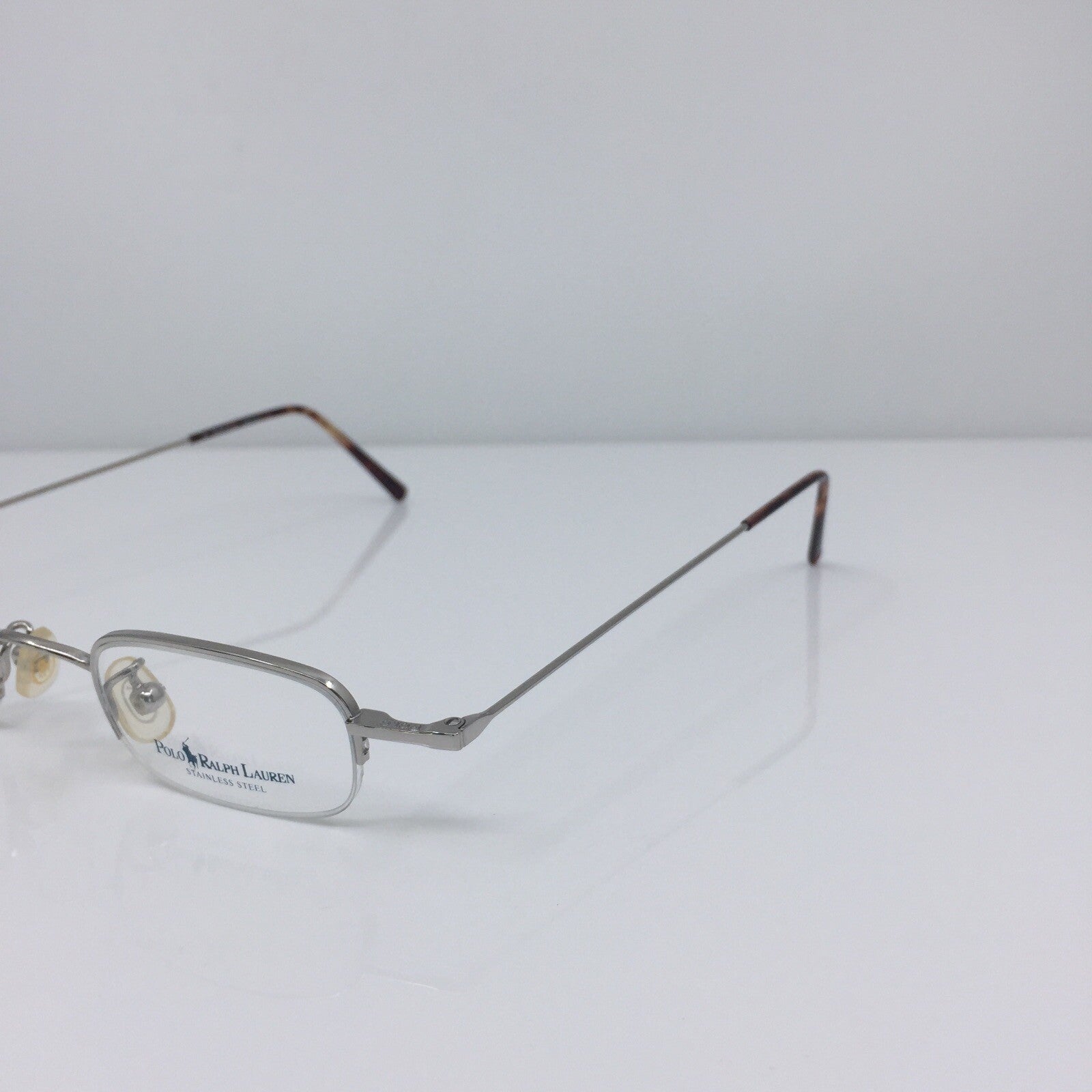 Vintage Polo Ralph Lauren POLO 388 Silver Eyeglasses - Super Vision Optical