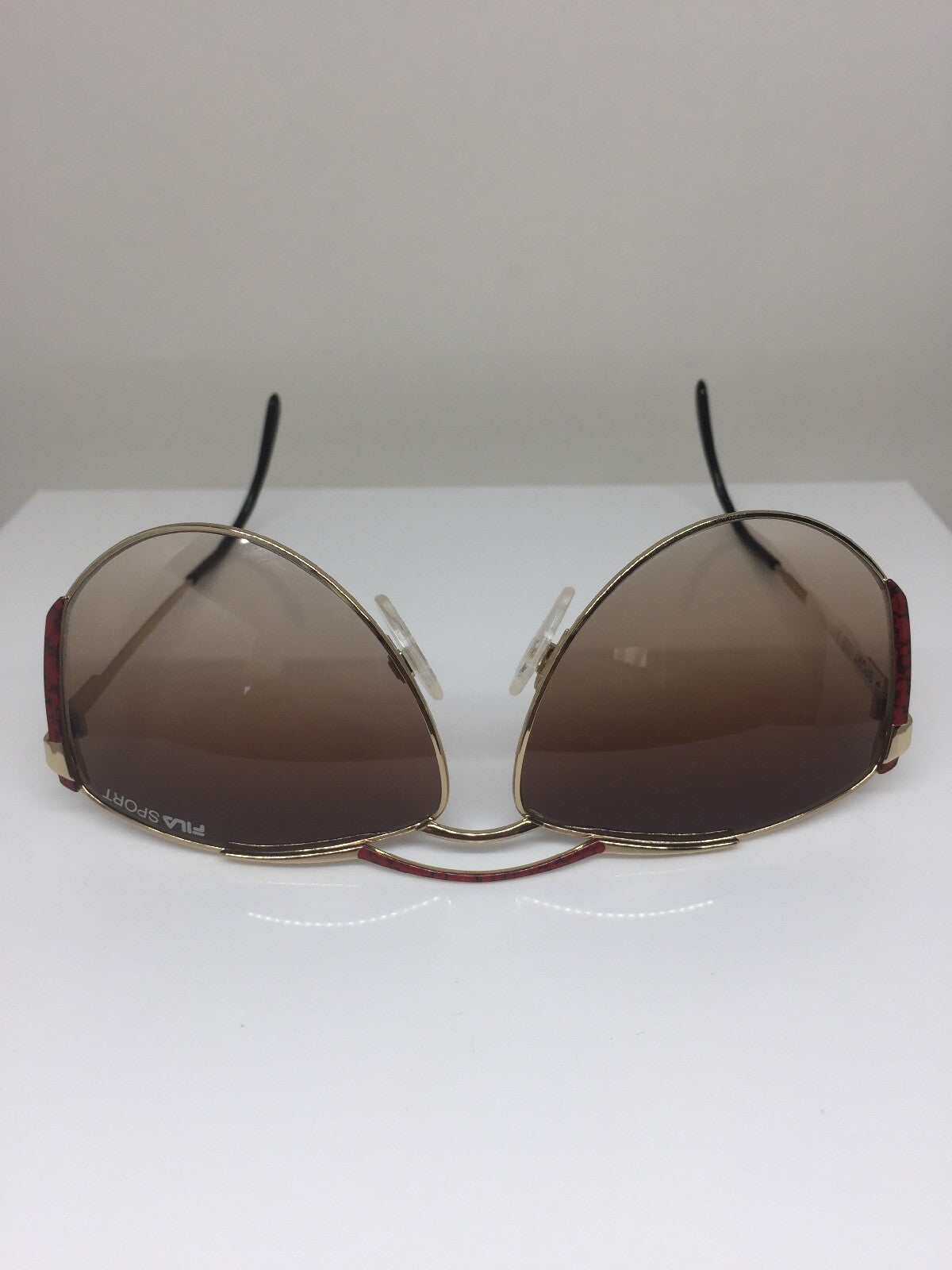Vintage Fila Sport FILA 8805 Gold Sunglasses - Super Vision Optical