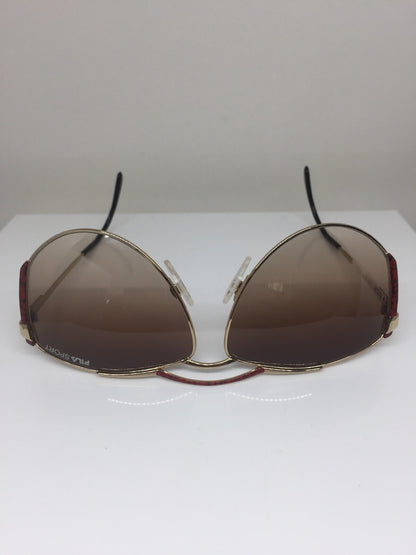 Vintage Fila Sport FILA 8805 Gold Sunglasses - Super Vision Optical