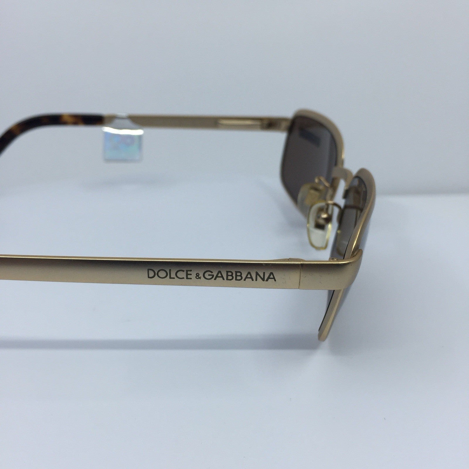 Vintage Dolce & Gabbana DG 320/S Gold Sunglasses - Super Vision Optical