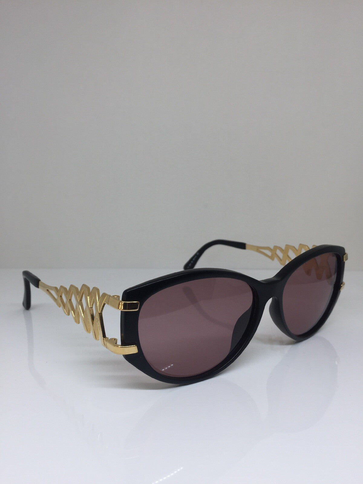 Vintage Paloma Picasso PALOMA PICCASO 3812 Black Sunglasses - Super Vision Optical