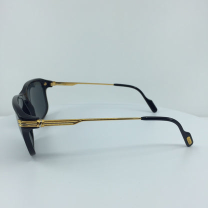 Vintage Cartier T8200189 Black Sunglasses - Super Vision Optical