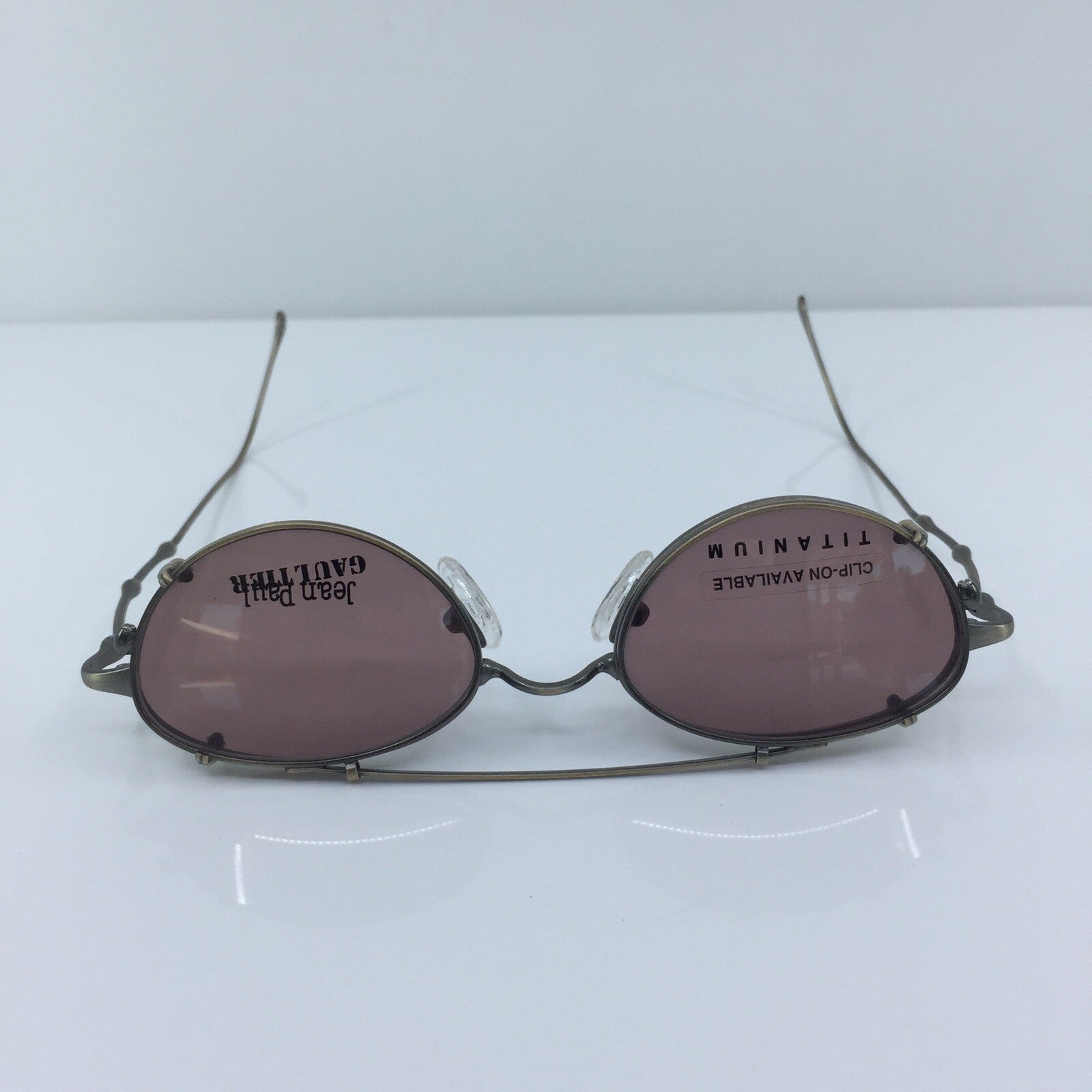 Vintage Jean Paul Gaultier JPG 55-0018 Gold Eyeglasses - Super Vision Optical