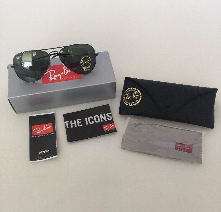 Vintage Ray-Ban RB 3025 Gold Sunglasses - Super Vision Optical