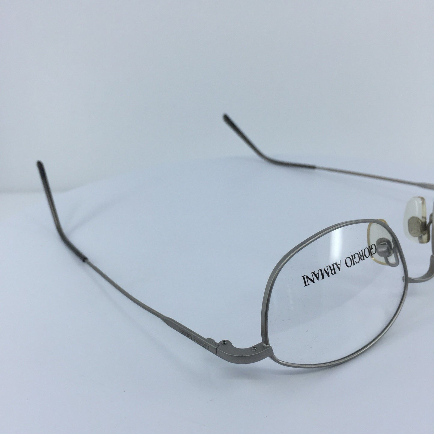 Vintage Giorgio Armani GA 1006 Silver Eyeglasses - Super Vision Optical