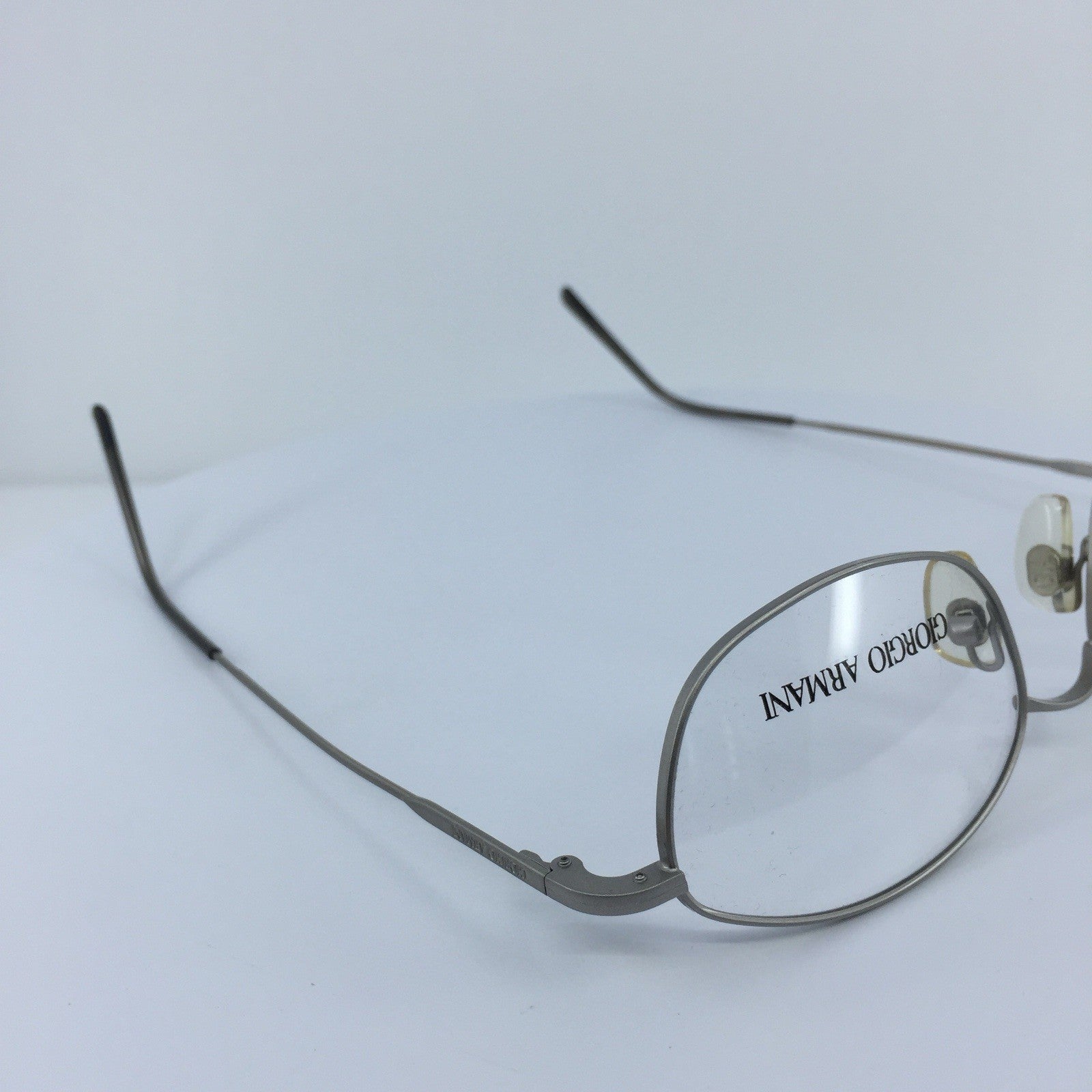 Vintage Giorgio Armani GA 1006 Silver Eyeglasses - Super Vision Optical