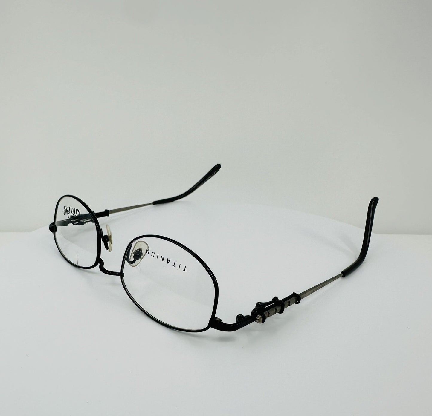 Vintage Jean Paul Gaultier JPG 55-0040 Black Sunglasses - Super Vision Optical