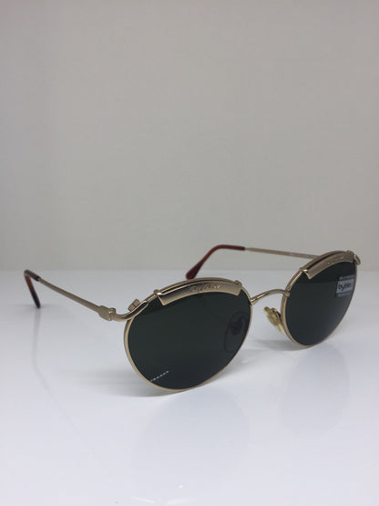 Vintage Byblos B 603-S Gold Sunglasses - Super Vision Optical