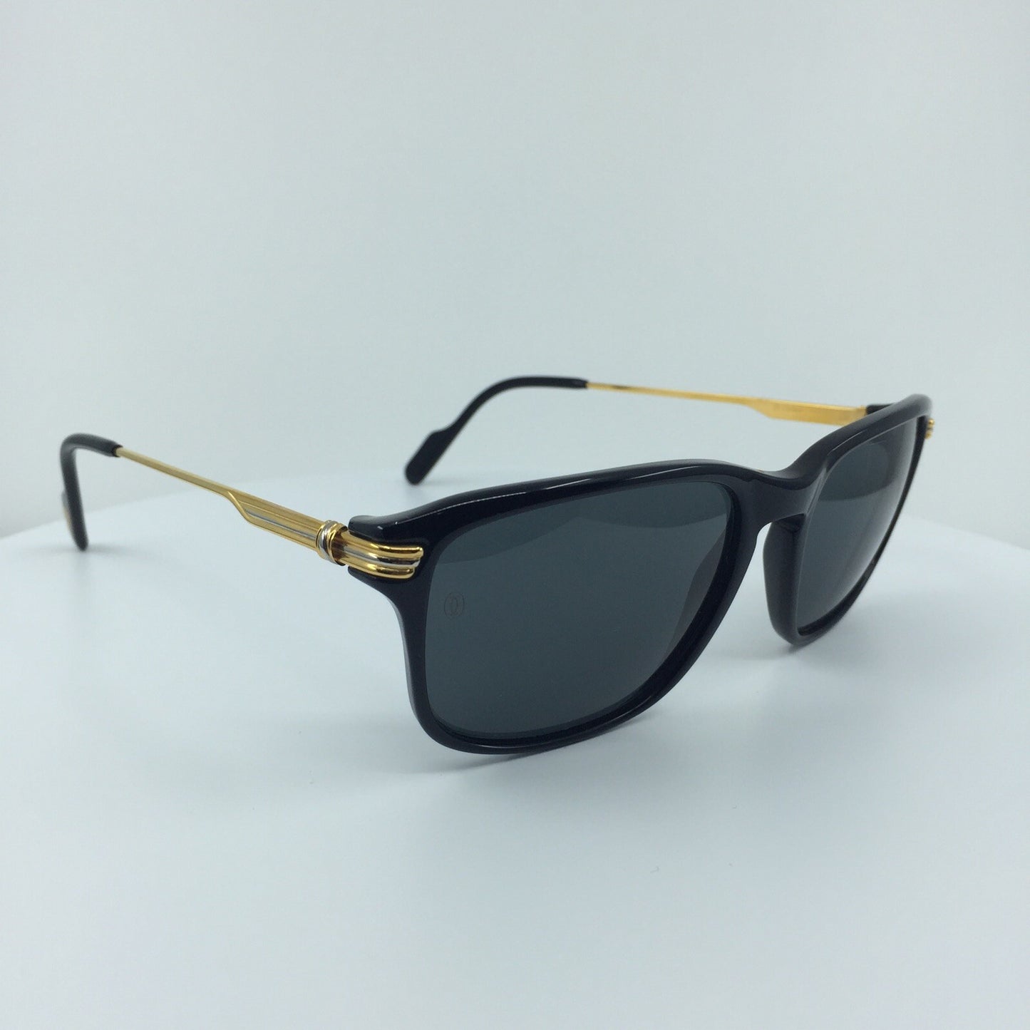 Vintage Cartier T8200189 Black Sunglasses - Super Vision Optical