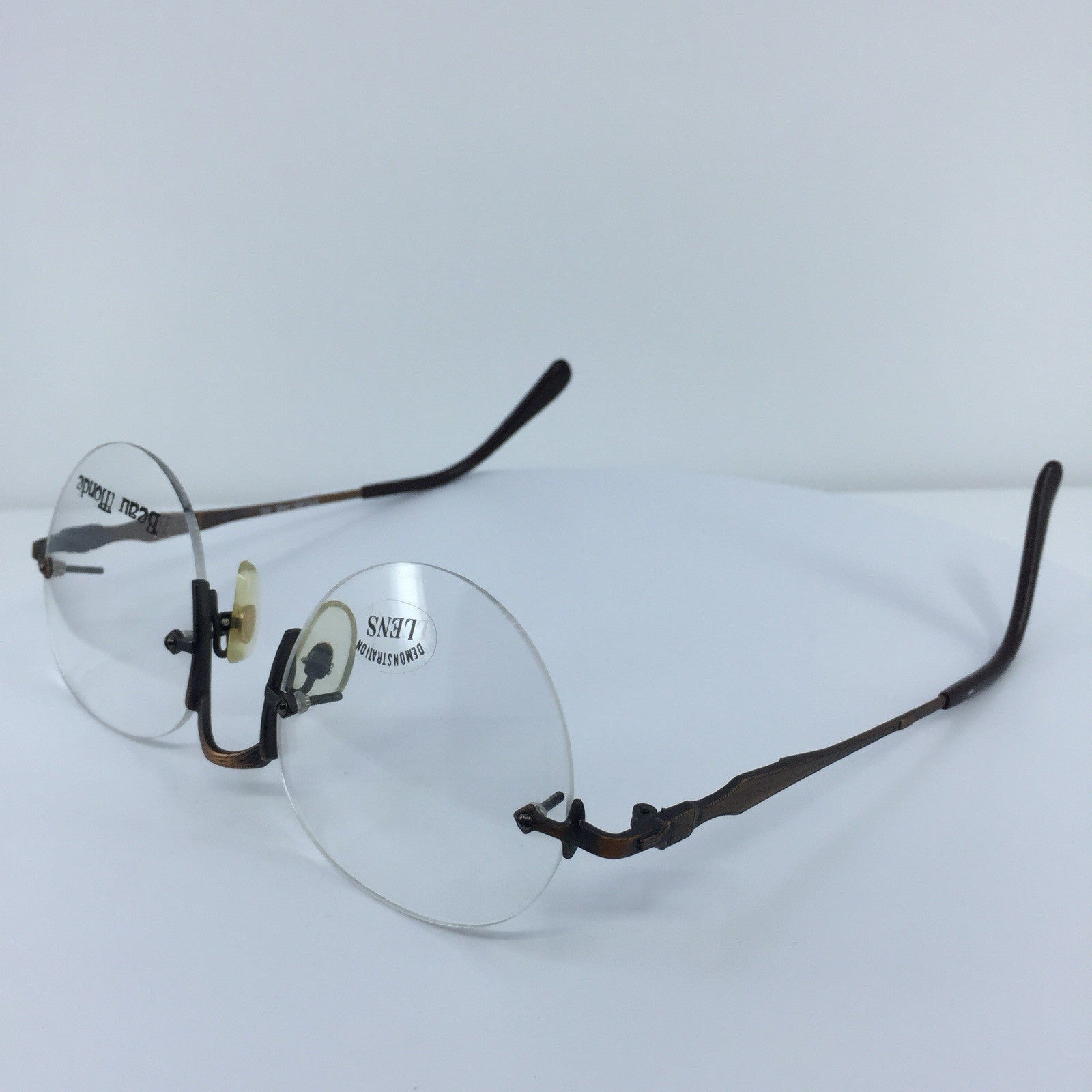 Vintage Beau Monde Collection Westbury Brown Eyeglasses - Super Vision Optical