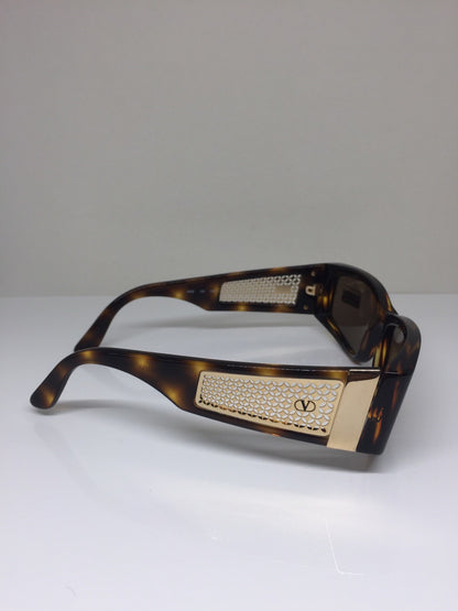 Vintage Valentino VALENTINO V 605 Gold Sunglasses - Super Vision Optical
