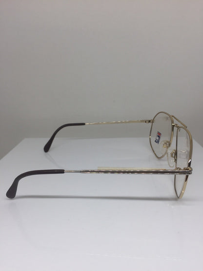Vintage Fila FILA 6501 Gold Eyeglasses - Super Vision Optical