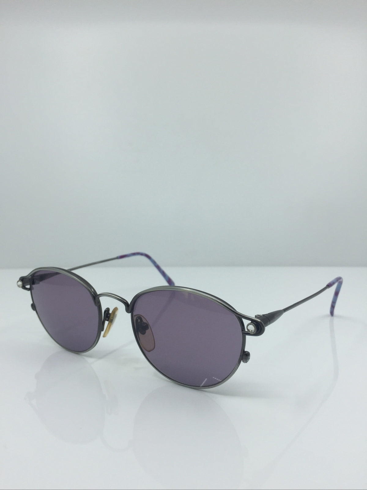 Vintage Japan Jewelry Association JJA 20-2603 Silver Sunglasses - Super Vision Optical