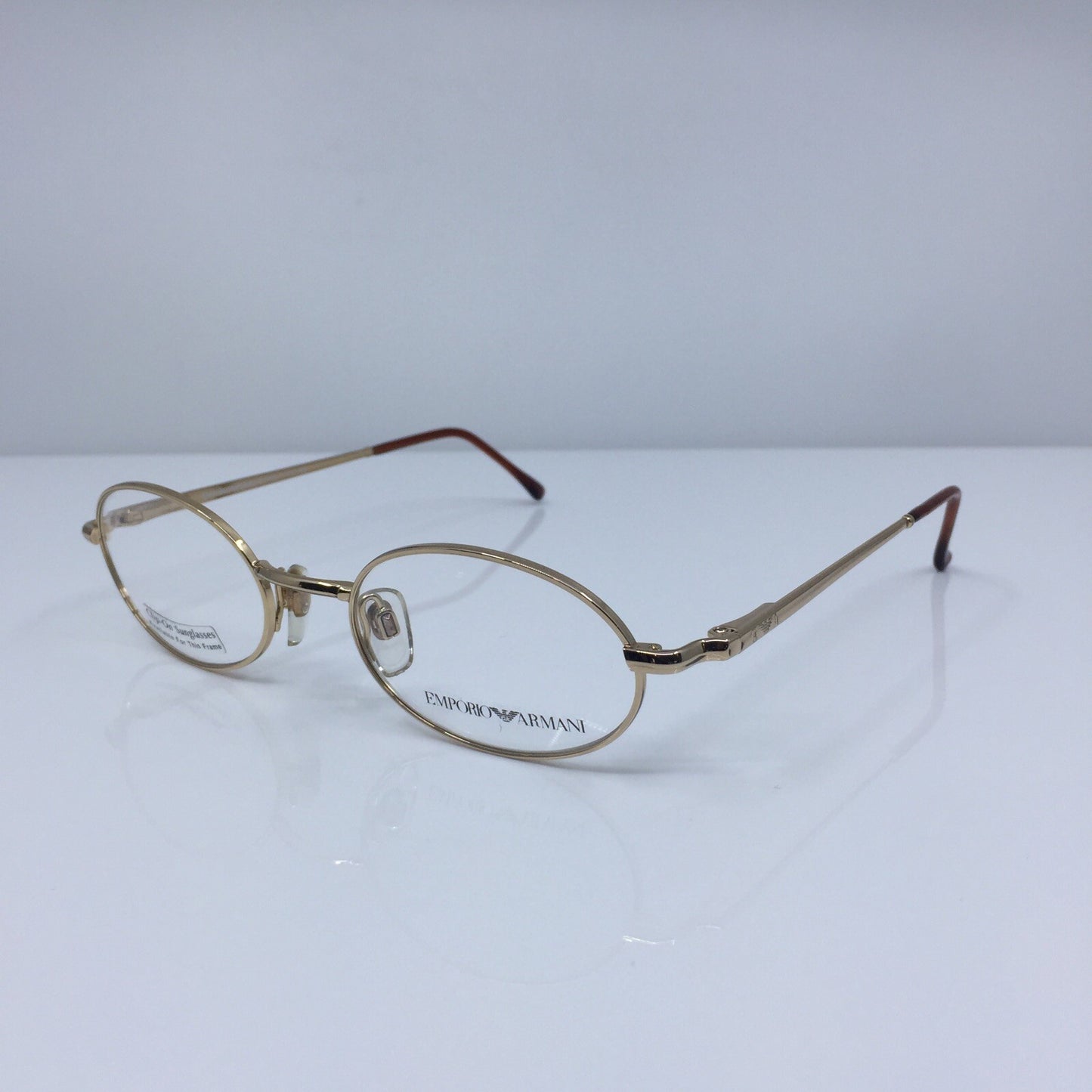 Vintage Emporio Armani EA 077 Gold Eyeglasses - Super Vision Optical