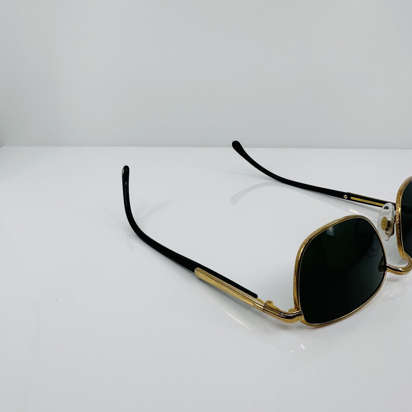 Vintage Mont Blanc 051452 Black Sunglasses - Super Vision Optical