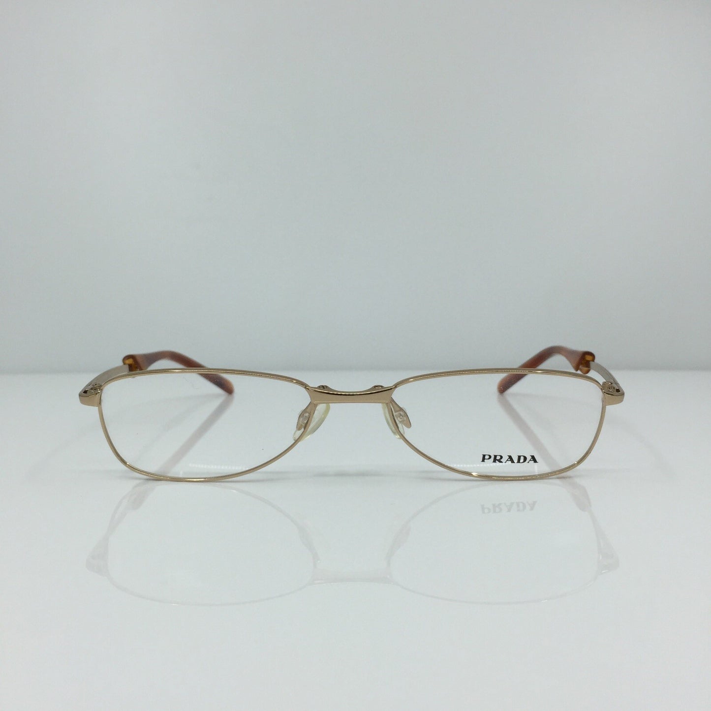 Vintage Prada VPR 76C Gold Eyeglasses - Super Vision Optical