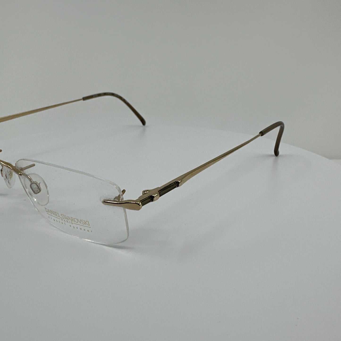 Vintage Daniel Swarovski S 112 Gold Eyeglasses - Super Vision Optical