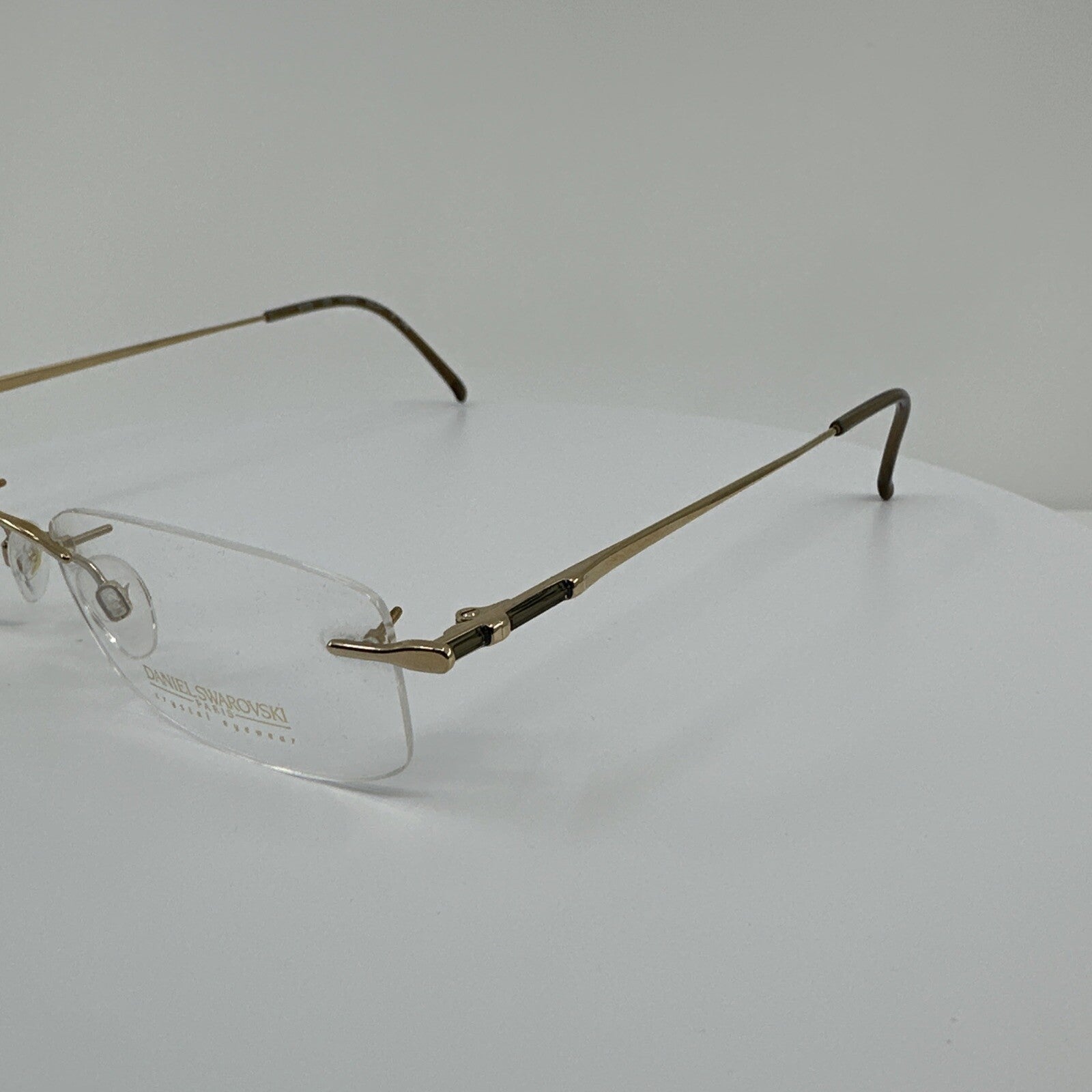 Vintage Daniel Swarovski S 112 Gold Eyeglasses - Super Vision Optical