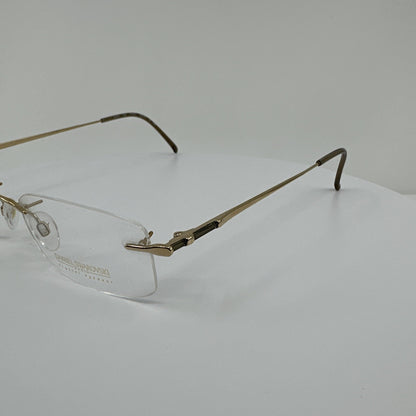 Vintage Daniel Swarovski S 112 Gold Eyeglasses - Super Vision Optical