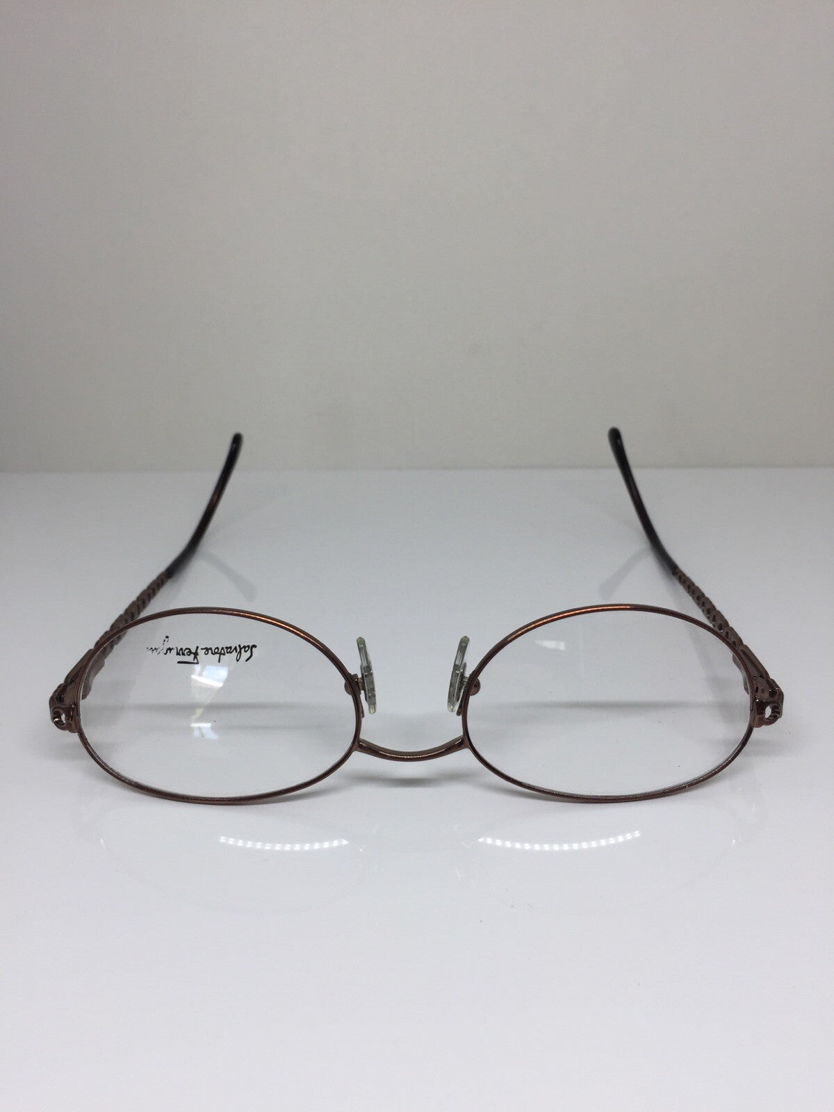 Vintage Salvatore Ferragamo SF 1533 Brown Eyeglasses - Super Vision Optical