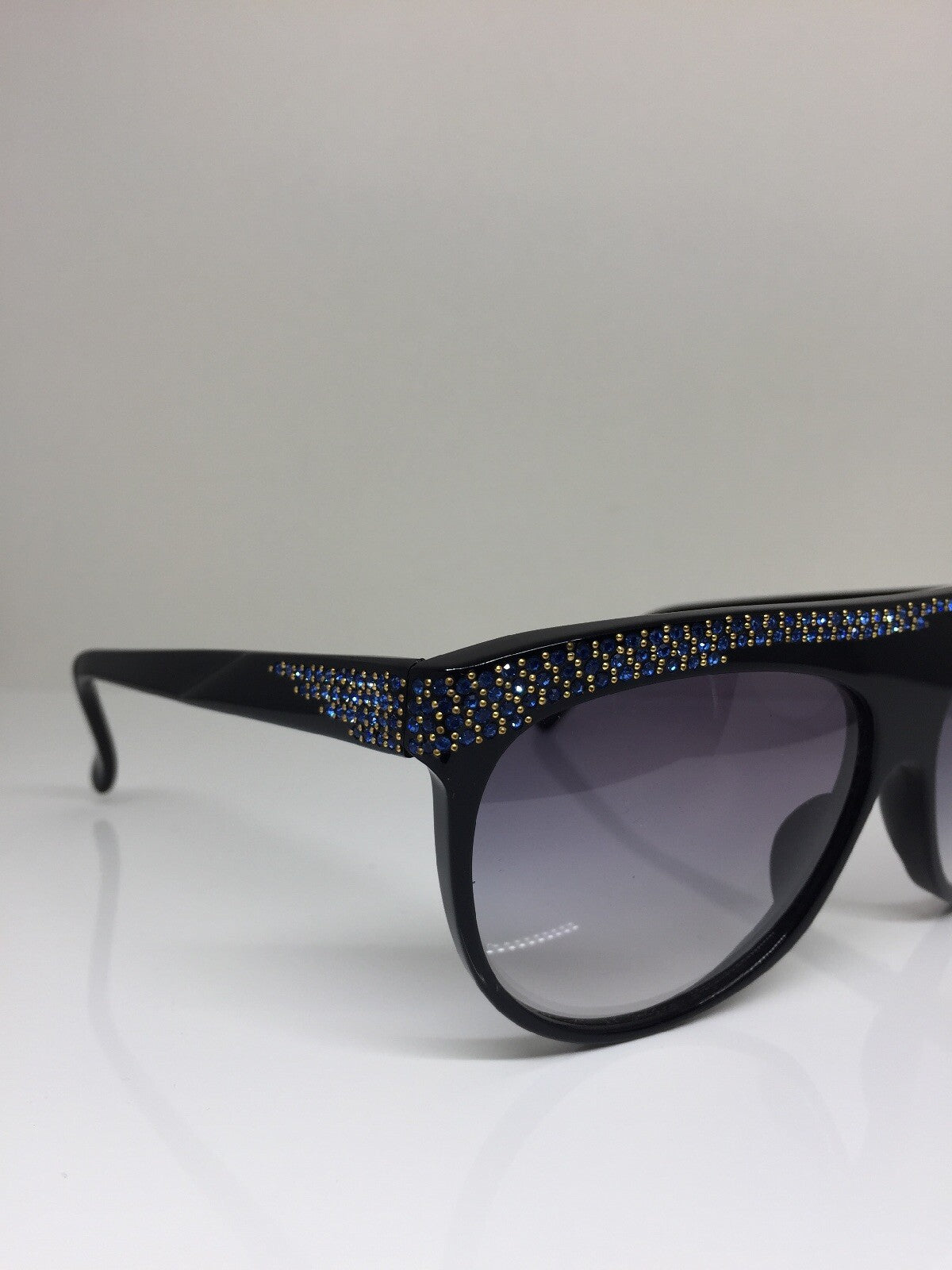 Vintage Stendhal VENEZIA 448 Black Sunglasses - Super Vision Optical