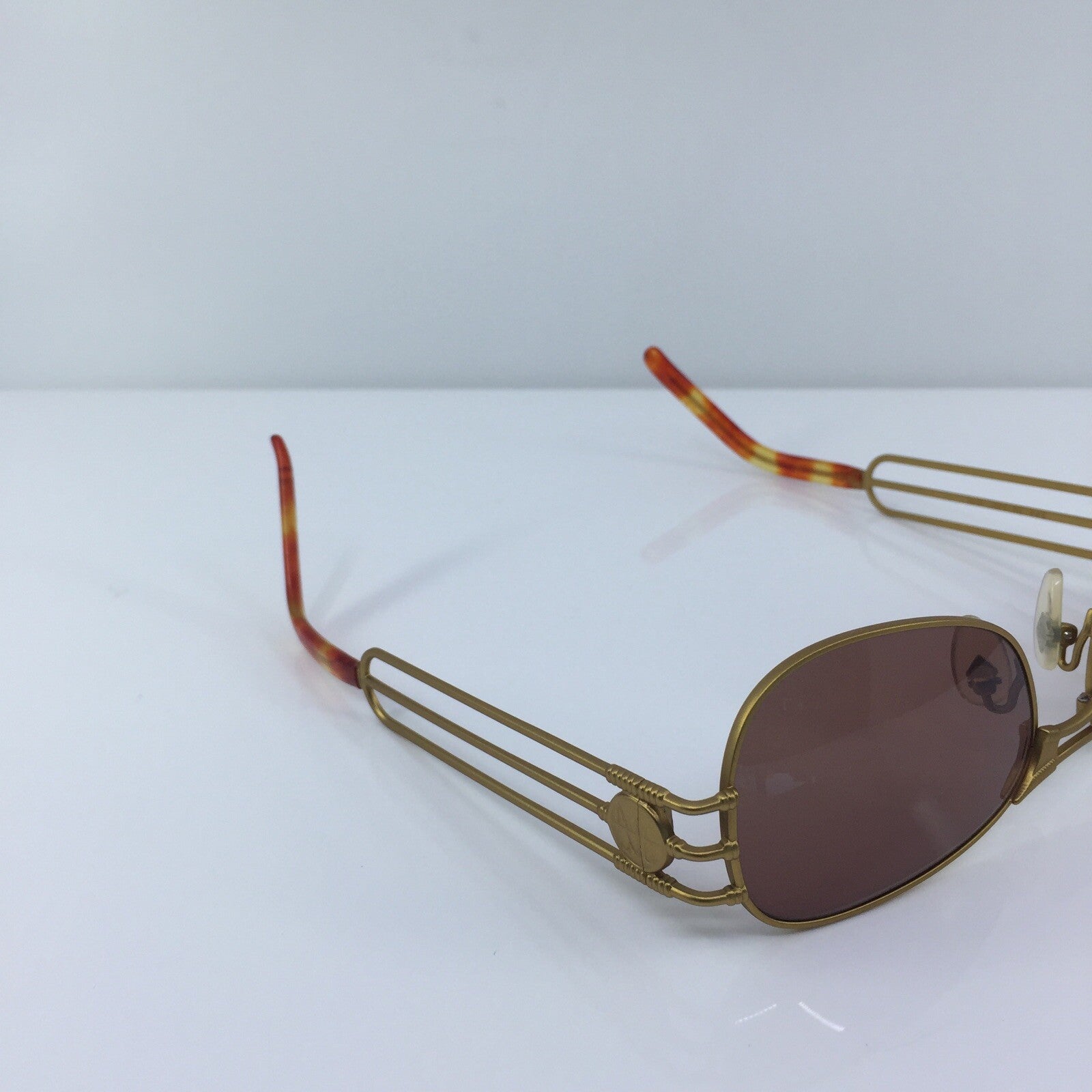 Vintage Jean Paul Gaultier JPG 58-5107 Gold Sunglasses - Super Vision Optical