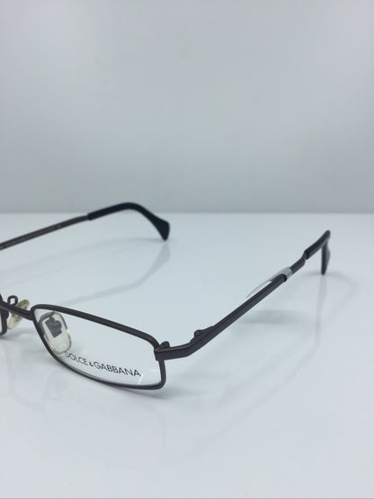 Vintage Dolce & Gabbana DG 357 Brown Eyeglasses - Super Vision Optical