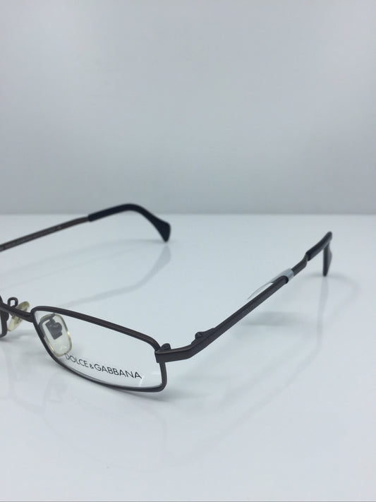 Vintage Dolce & Gabbana DG 357 Brown Eyeglasses - Super Vision Optical