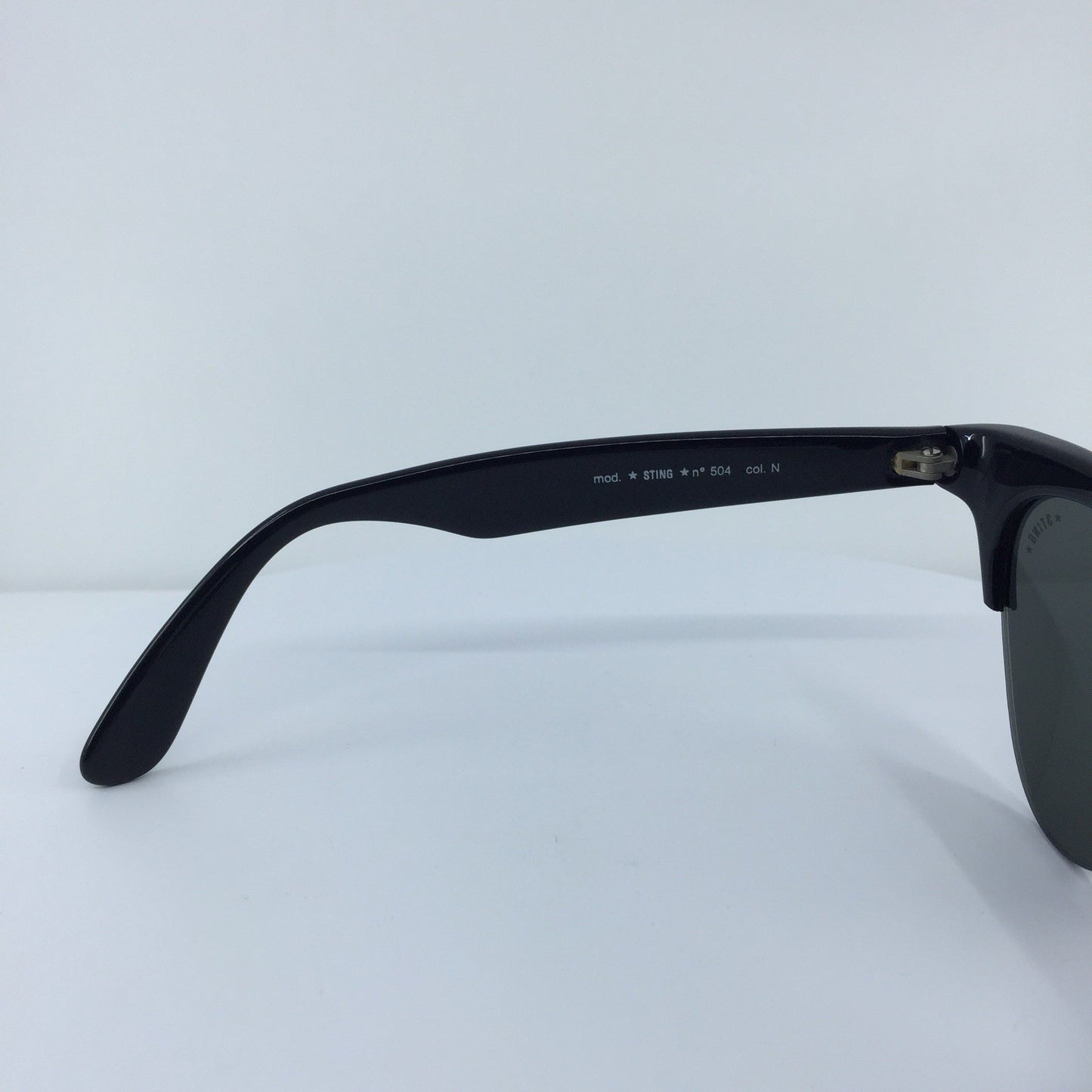Vintage STING by Colors In Optics STING N. 504 Gold Sunglasses - Super Vision Optical