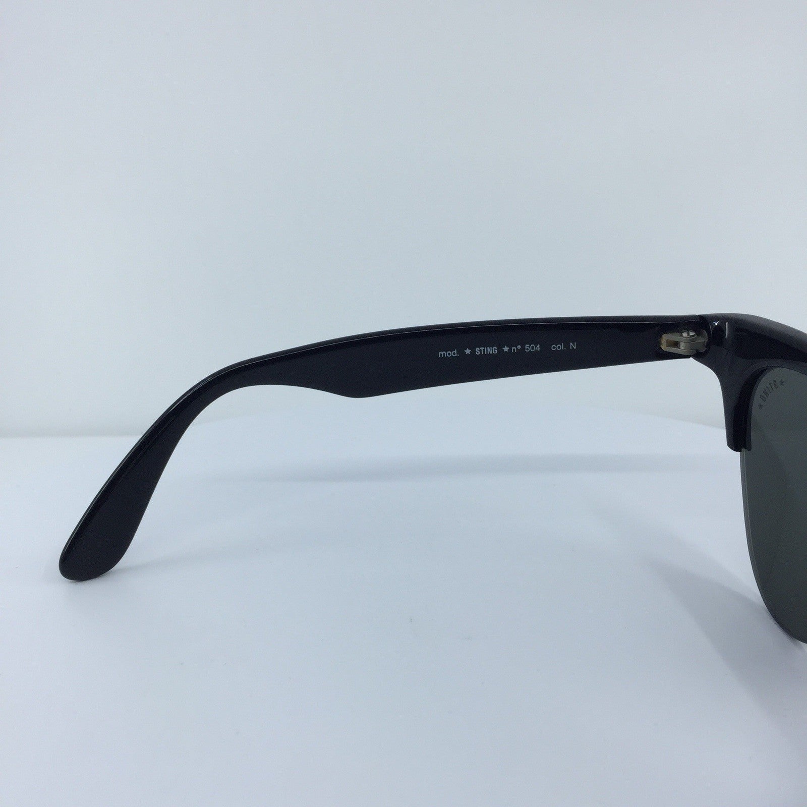 Vintage STING by Colors In Optics STING N. 504 Gold Sunglasses - Super Vision Optical