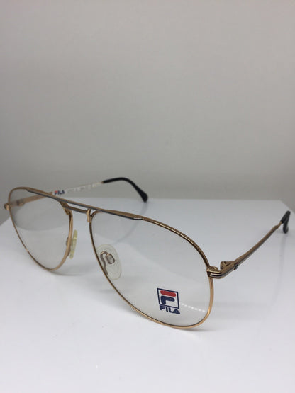 Vintage Fila FILA 6503 Gold Eyeglasses - Super Vision Optical