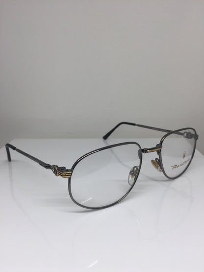Vintage Maserati MASERATI 6213 Gunmetal Eyeglasses - Super Vision Optical