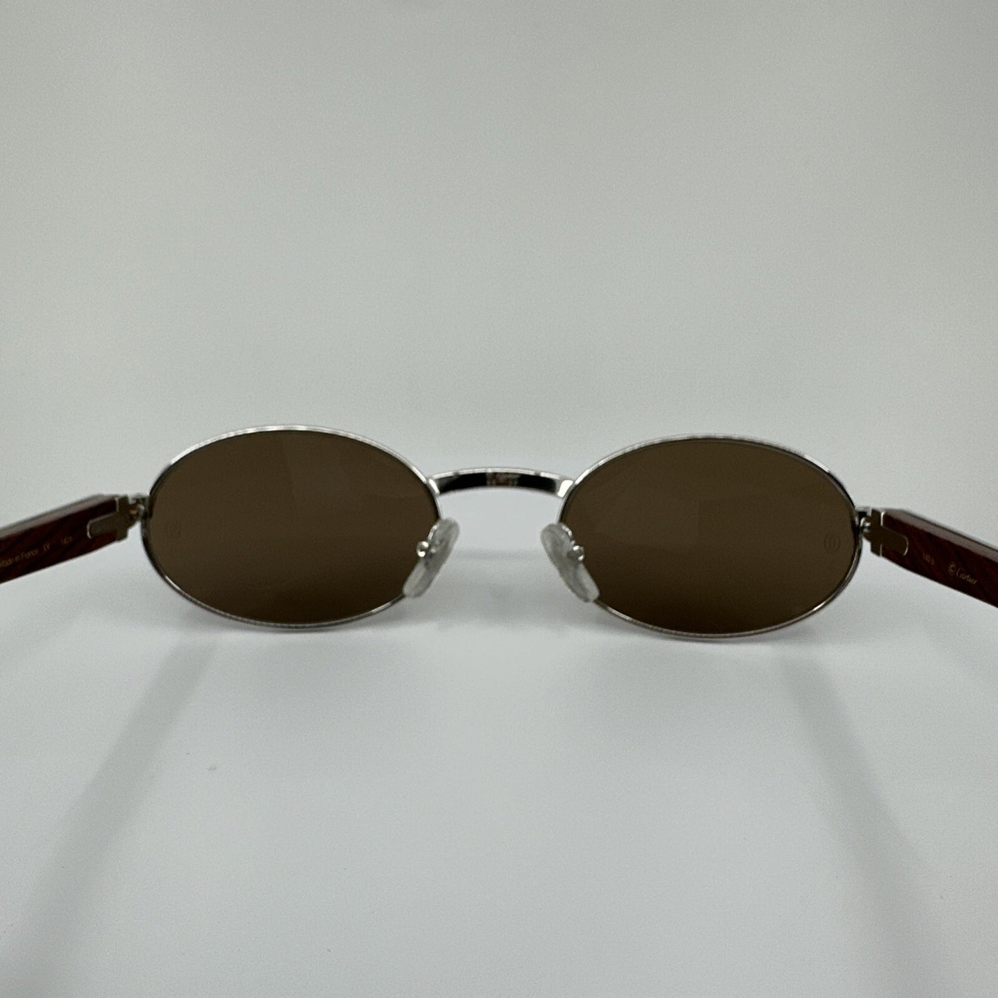 Vintage Cartier Cartier Sully Silver Sunglasses - Super Vision Optical