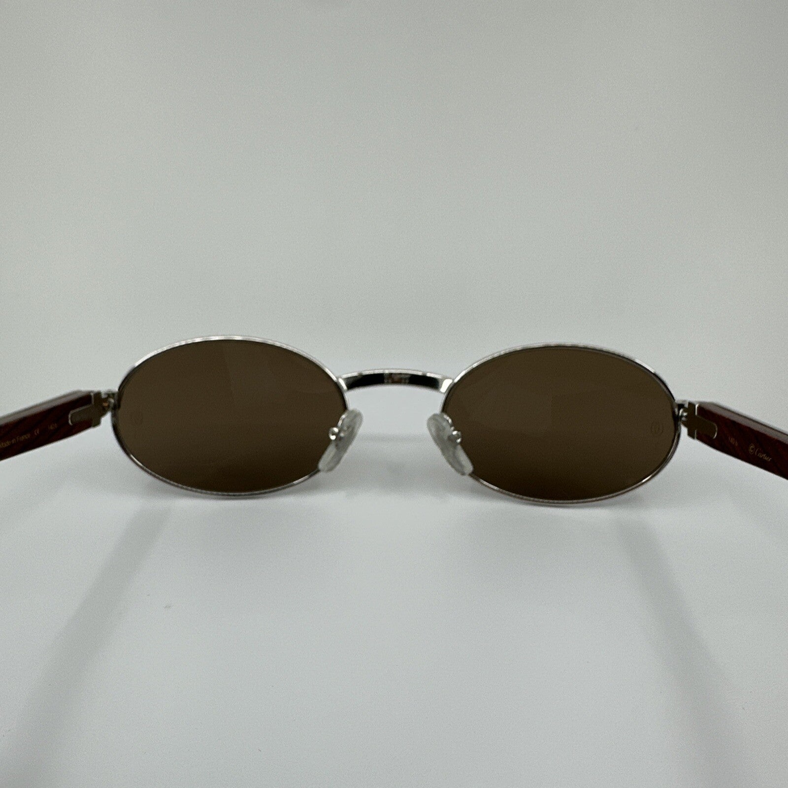 Vintage Cartier Cartier Sully Silver Sunglasses - Super Vision Optical
