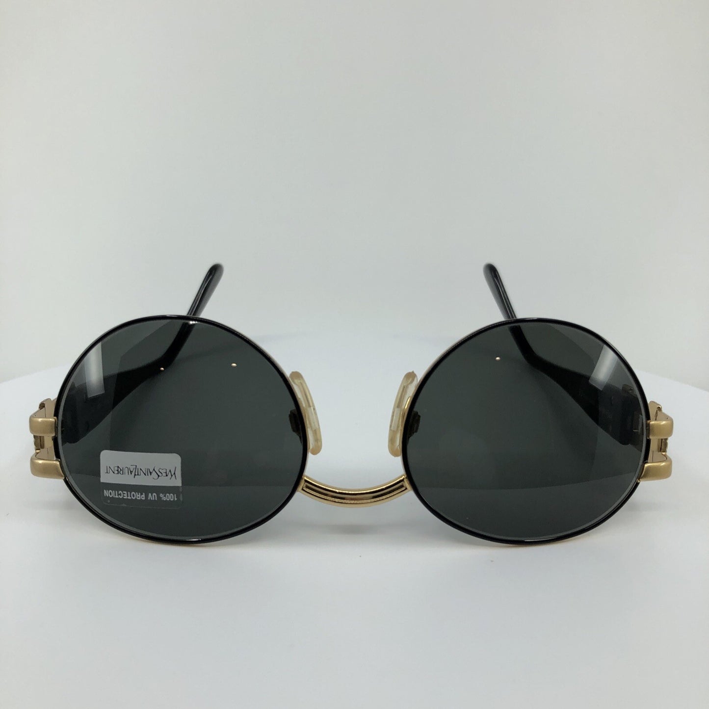 Vintage Saint Laurent YSL 6042 Gold Sunglasses - Super Vision Optical