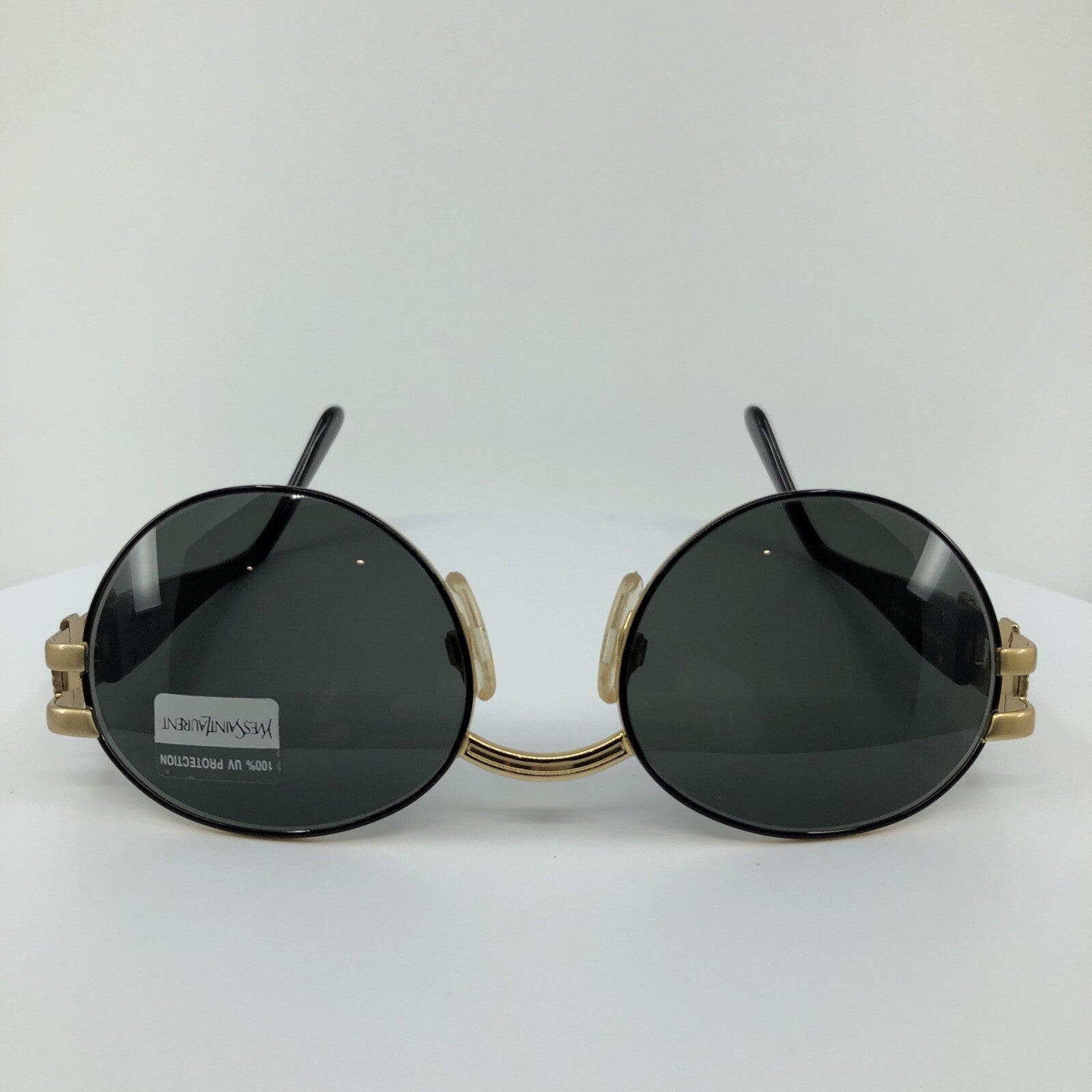 Vintage Saint Laurent YSL 6042 Gold Sunglasses - Super Vision Optical
