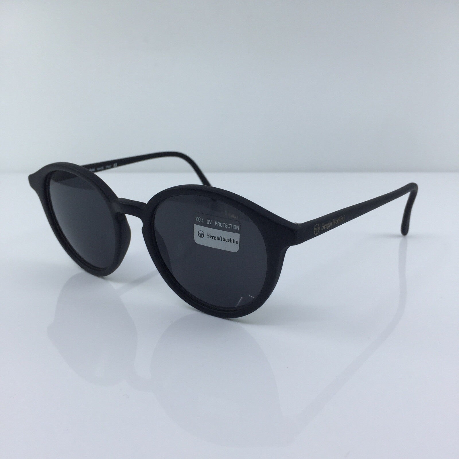 Vintage Sergio Tacchini ST 1510-S Black Sunglasses - Super Vision Optical